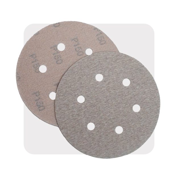 DISCO DE LIXA ROQUITE 6 FUROS