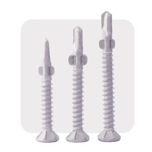 Parafuso Cabeça Chata Serrilhado com Asa